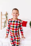 Children's You Had Me At Plaid Pajama Set