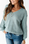 Raven Knit Sweater Top