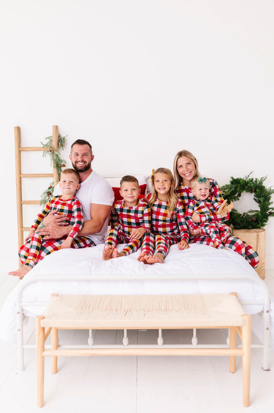 Children's You Had Me At Plaid Pajama Set