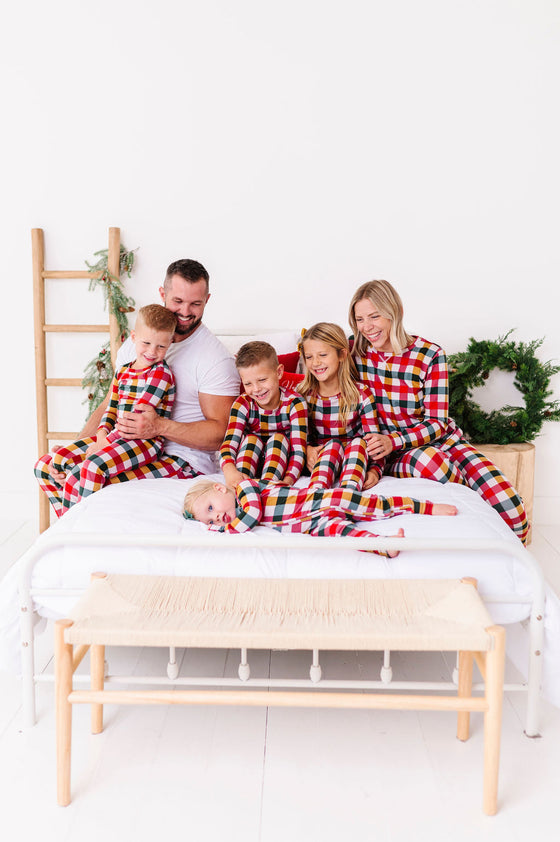 Children's You Had Me At Plaid Pajama Set