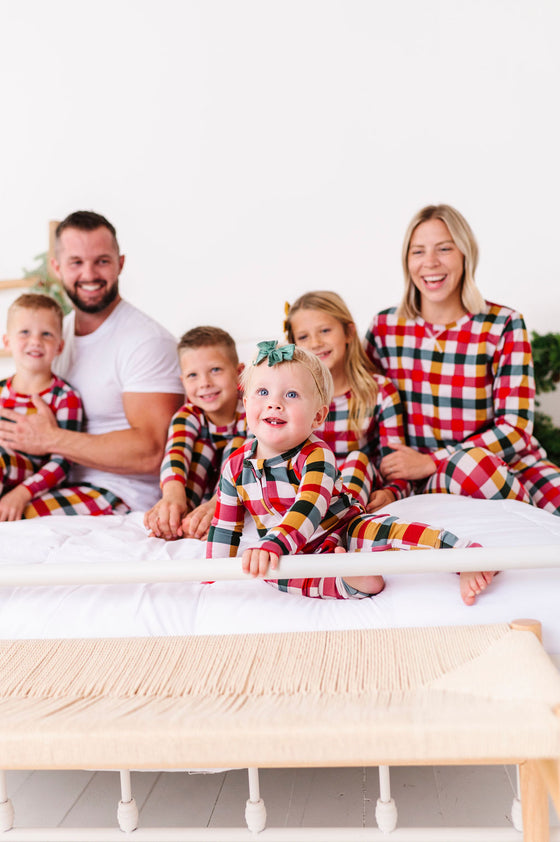 Children's You Had Me At Plaid Pajama Set