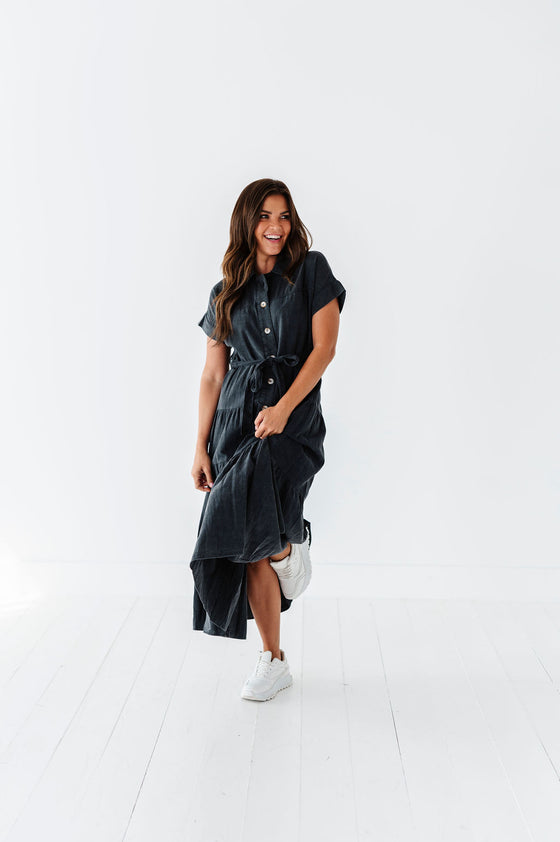 Lennox Dress in Black