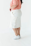 Camilla Cargo Skirt in Cream