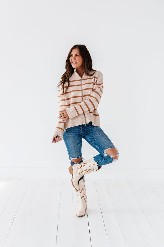 Sedona Zip Up Sweater