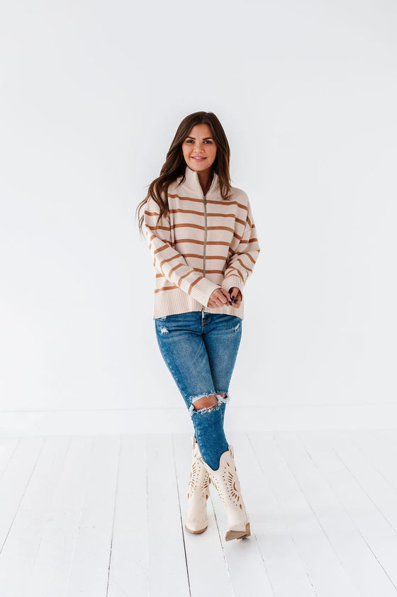 Sedona Zip Up Sweater