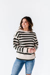 McCall Stripe Sweater in Olive