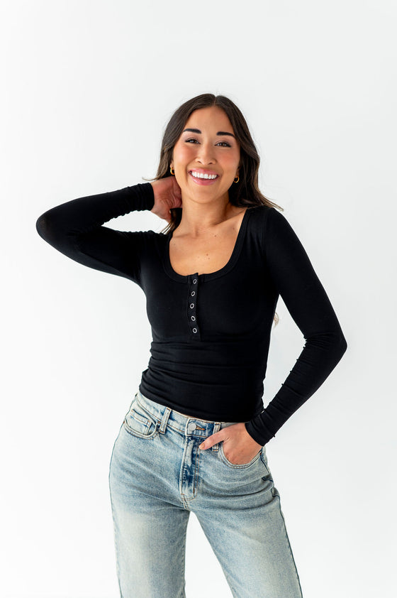 Kiernan Top in Black