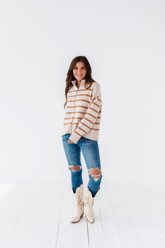 Sedona Zip Up Sweater