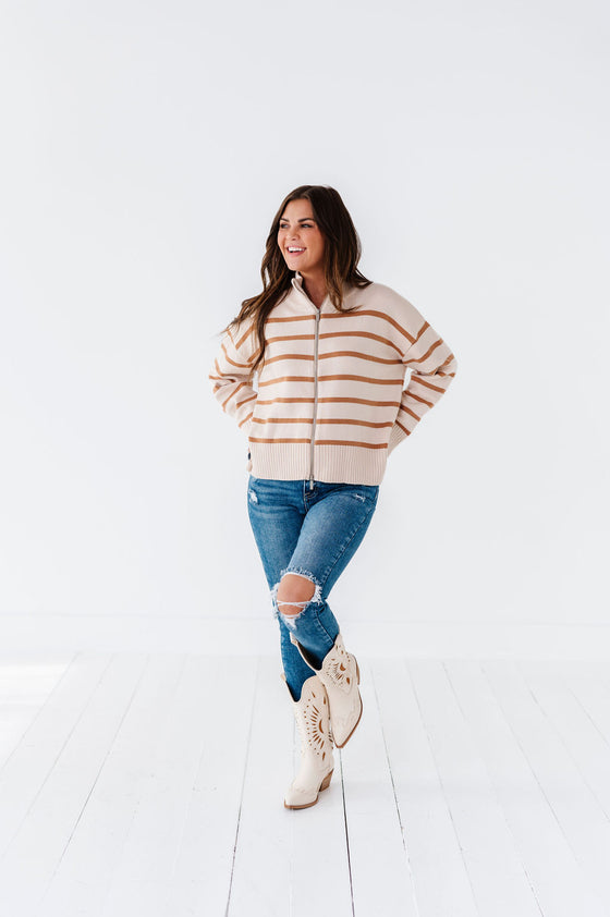 Sedona Zip Up Sweater