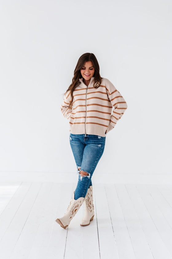 Sedona Zip Up Sweater