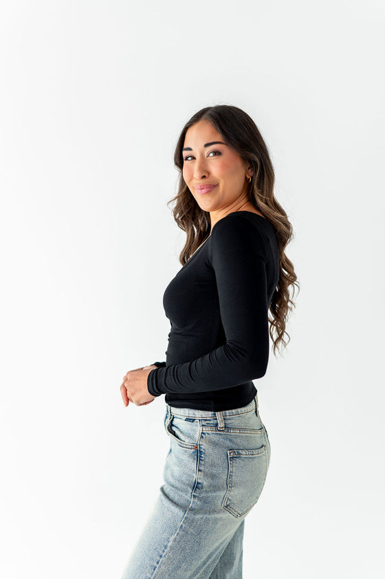 Kiernan Top in Black