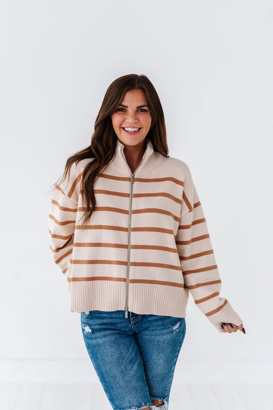 Sedona Zip Up Sweater