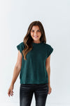 Annie Sweater Top in Forest