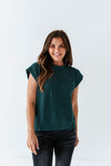 Annie Sweater Top in Forest