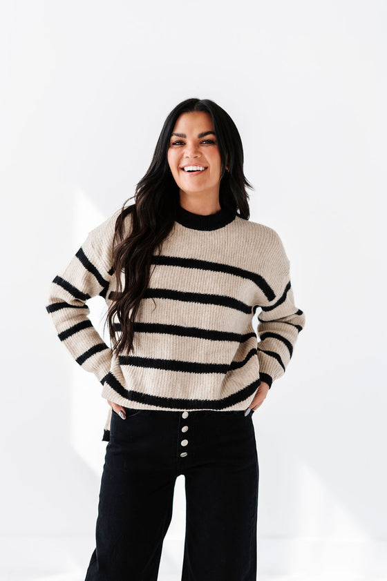 Pepper Striped Sweater