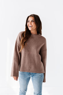  Sloane Knit Sweater in Cocoa