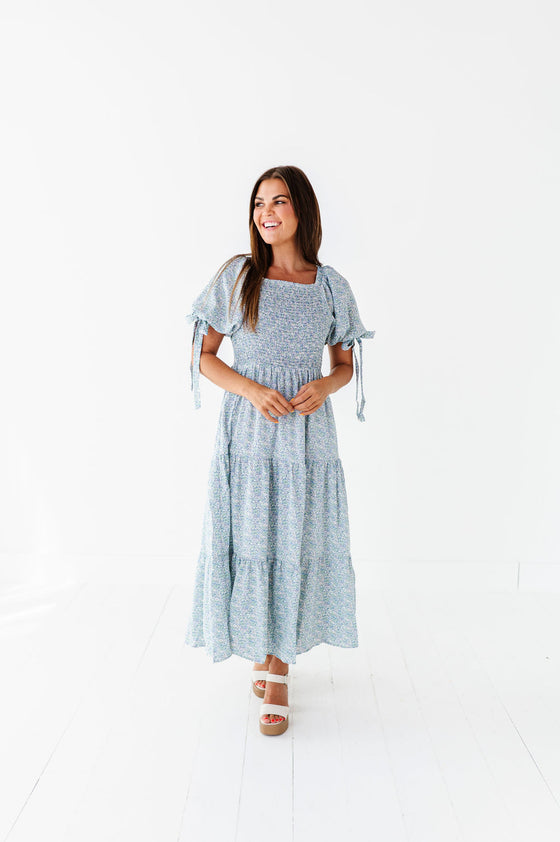 Gracie Tiered Dress - Size Large Left