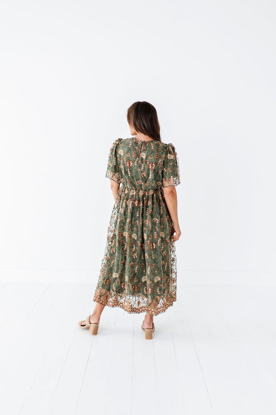 Francesca Embroidered Dress