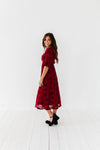 Evelyn Dress in Burgundy