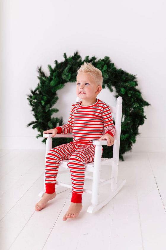 Children's Stripe Right Pajama Set