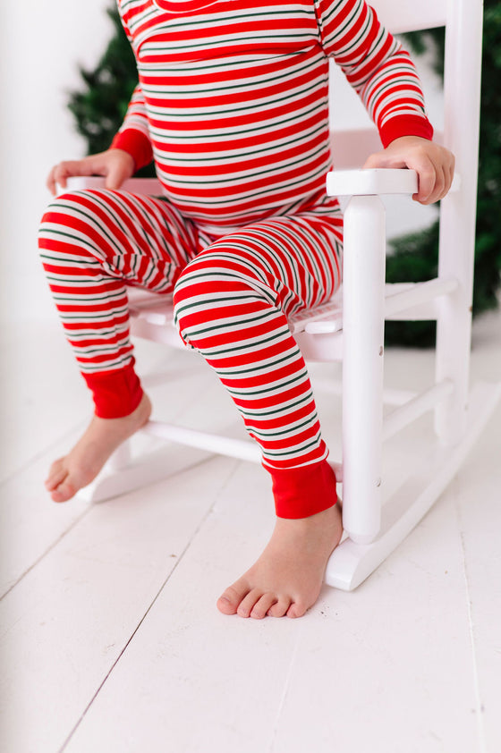 Children's Stripe Right Pajama Set