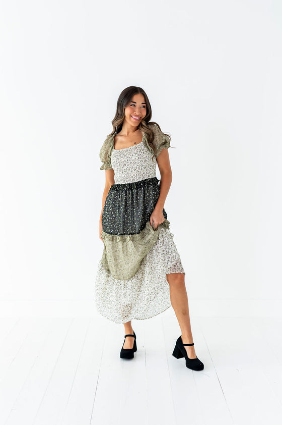 Flora Tiered Dress