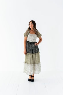  Flora Tiered Dress