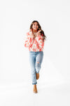 Check Out the Daisies Puffer Coat