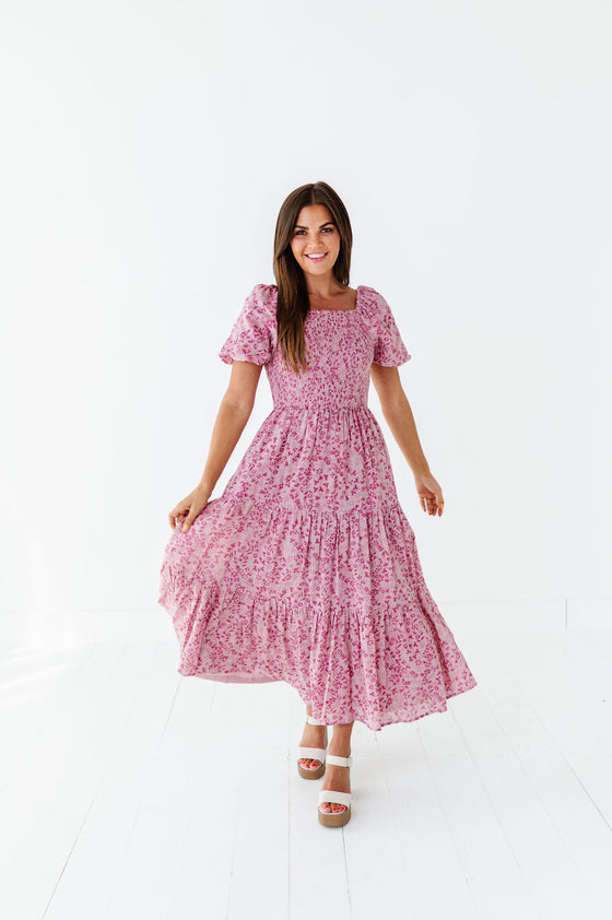 Hyacinth Smocked Dress