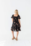 Preslee Chiffon Dress in Black