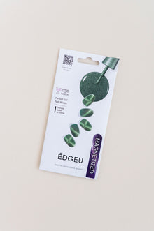  ÈDGEU Gel Nail Wraps in Cross Green Magnet