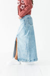 Kali Denim Maxi Skirt