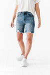 Crew Shorts in Medium Wash