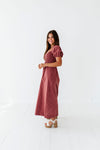 Penelope Bubble Sleeve Dress - Size Small Left