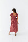 Penelope Bubble Sleeve Dress - Size Small Left