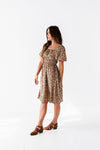 Oaklynn Dress in Brown Multi