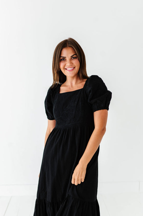 Odelia Embroidered Dress