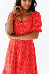 Selma Floral Dress - Size Small Left