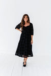 Evelyn Dress in Black