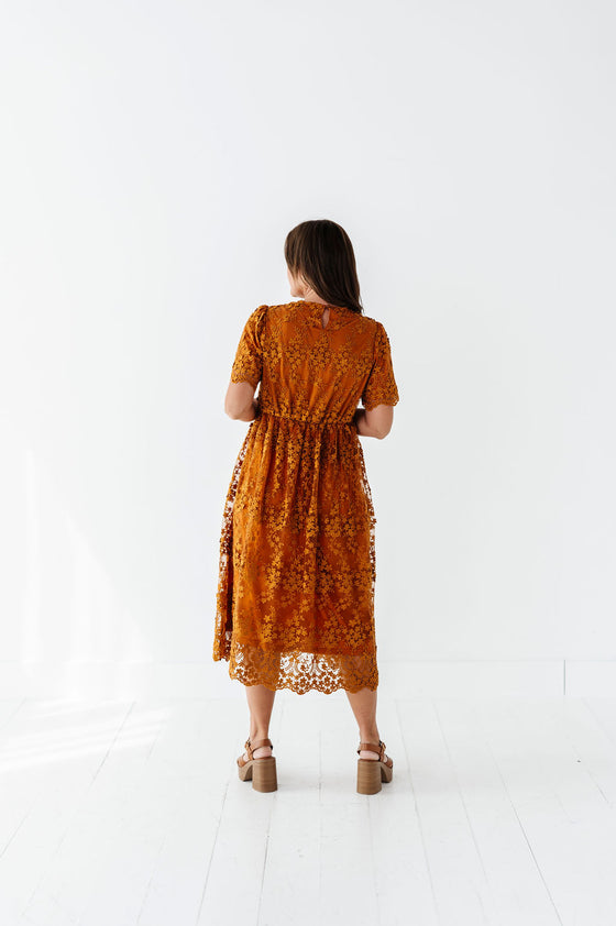 Nicola Embroidered Dress