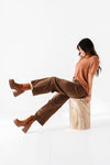 Groovy Babe Boot in Cognac