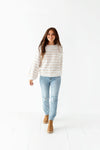Lennon Oatmeal Stripe Sweater