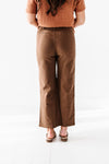River Flare Pants in Brown