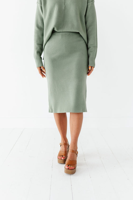 Jayden Skirt Set in Sage