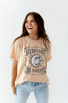 "Accentuate the Positive" Graphic Tee - Size Small Left