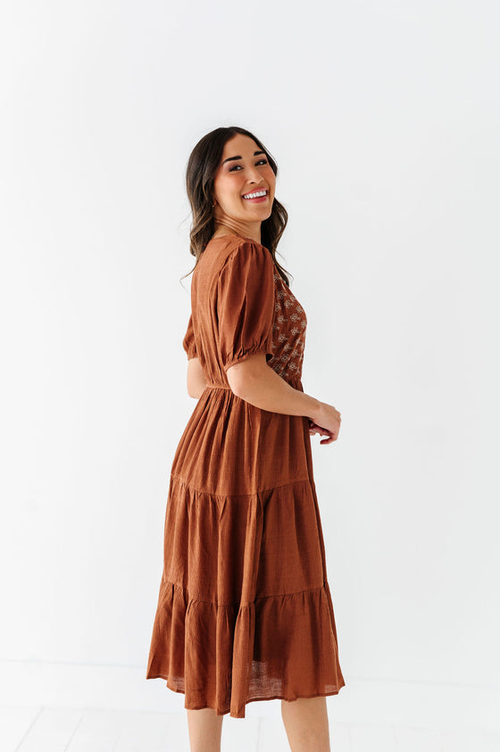 Wrenley Embroidered Dress