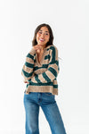 Cohen Striped Polo Sweater