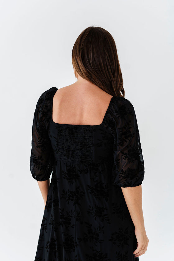 Evelyn Dress in Black