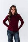 Josie Top in Burgundy