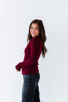 Josie Top in Burgundy